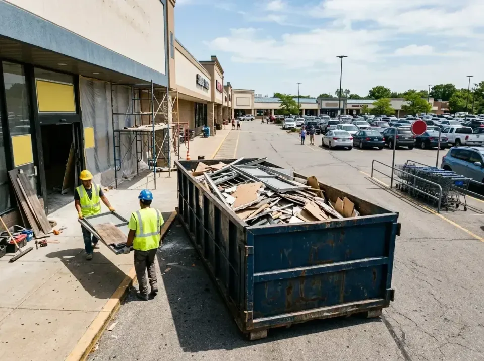 retail-store-renovation-debris-003 — frequently asked questions, Roll-off Dumpster Rentals in Franconia, VA